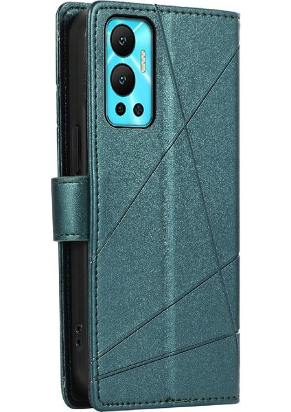 Bdt Shop Infinix Sıcak 12 Şok Emici Üç Kart Yuvaları Için Flip Case Darbeye (Yurt Dışından)