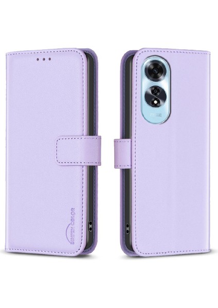 Bdt Shop Oppo A60 4g Iş Çoklu Kart Yuvası Cüzdan Çok Renkli Kılıf Için Flip Case (Yurt Dışından)