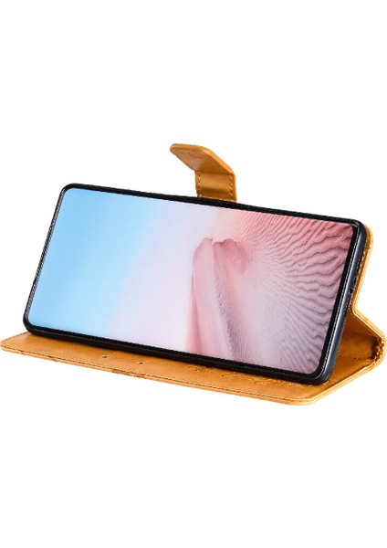 Xiaomi Mix 4 Flip Kickstand Darbeye Kapak Pu Deri ile Flip Case (Yurt Dışından)