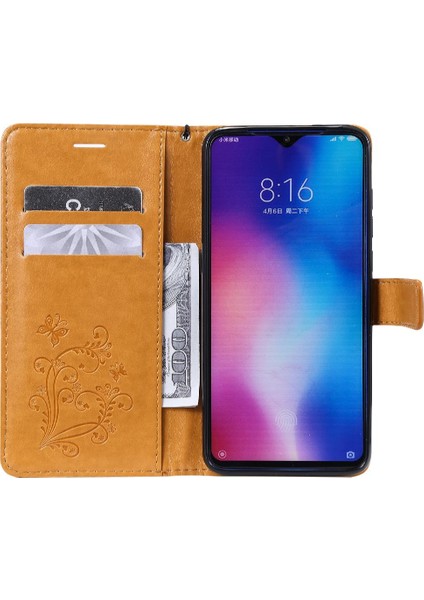 Xiaomi 9 Için Flip Case Manyetik Kapak Darbeye Kapak ile Kickstand Çevirin (Yurt Dışından)