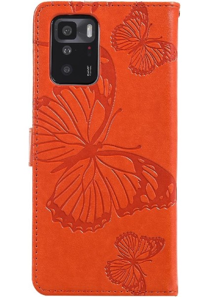 Xiaomi Redmi Not 10T Için Flip Case 5g Darbeye Kapak Kapak Kickstand Pu (Yurt Dışından)