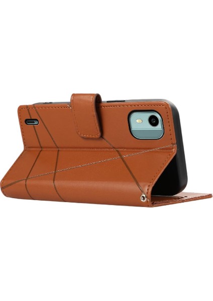 Nokia C12 Şok Emici Üç Kart Yuvaları Darbeye Dayanıklı Flip Case (Yurt Dışından) indirimleri