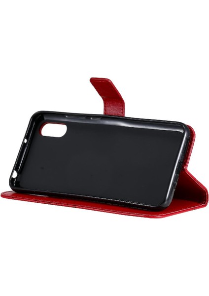 Xiaomi Redmi 9A Için Flip Case Pu Deri Manyetik Kapak Darbeye Kapak (Yurt Dışından)