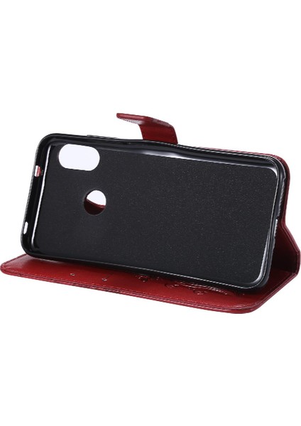 Xiaomi A2 Lite Için Flip Case Kart Yuvası ile Pu Deri Manyetik Kapak Çevirin (Yurt Dışından) modelleri