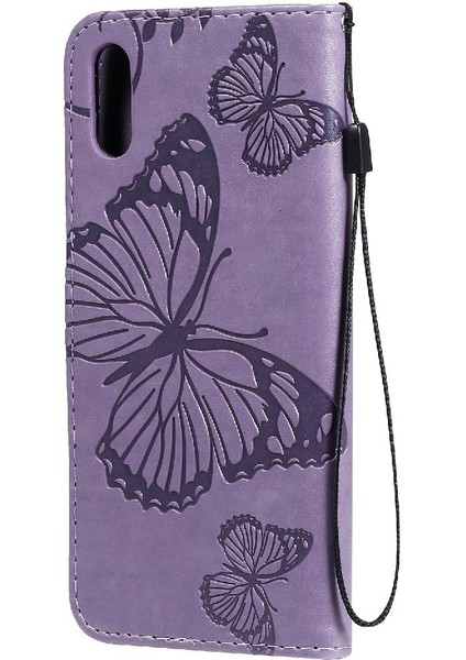 Xiaomi Redmi 9A Için Flip Case Pu Deri Manyetik Kapak Darbeye Kapak (Yurt Dışından)