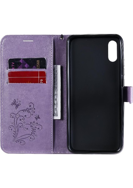 Xiaomi Redmi 9A Için Flip Case Pu Deri Manyetik Kapak Darbeye Kapak (Yurt Dışından)