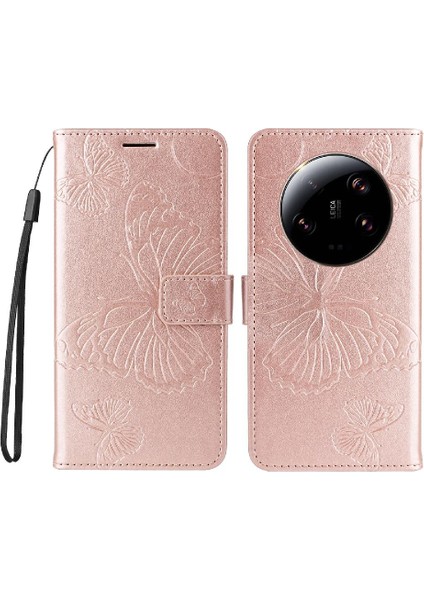 Xiaomi 13 Için Flip Case Ultra Manyetik Kapak Pu Deri Flip Kickstand (Yurt Dışından)