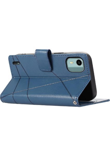 Nokia C12 Şok Emici Üç Kart Yuvaları Darbeye Dayanıklı Flip Case (Yurt Dışından) indirimleri