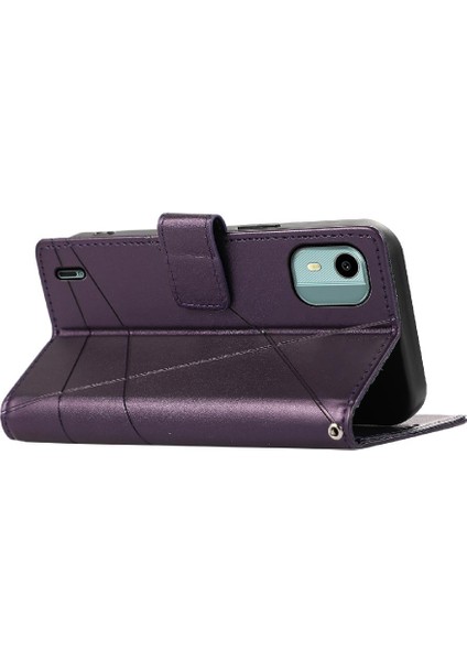 Nokia C12 Şok Emici Üç Kart Yuvaları Darbeye Dayanıklı Flip Case (Yurt Dışından) indirimleri