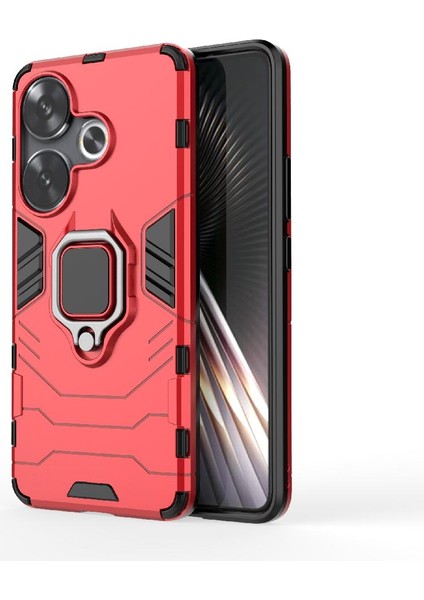 Xiaomi Poco F6 Kickstand 360&DEG; Dönen Halka Darbeye Kapak Damla (Yurt Dışından)