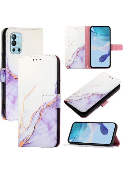 Oneplus 8t Pu Deri Mermer Desen Cüzdan Kickstand Için Kılıf (Yurt Dışından) indirimleri