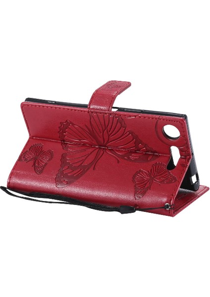 Sony Xperia Xperia Için Kart Yuvası Standı ile Flip Case Kickstand Pu (Yurt Dışından) fiyatları
