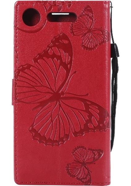 Sony Xperia Xperia Için Kart Yuvası Standı ile Flip Case Kickstand Pu (Yurt Dışından) fırsatları