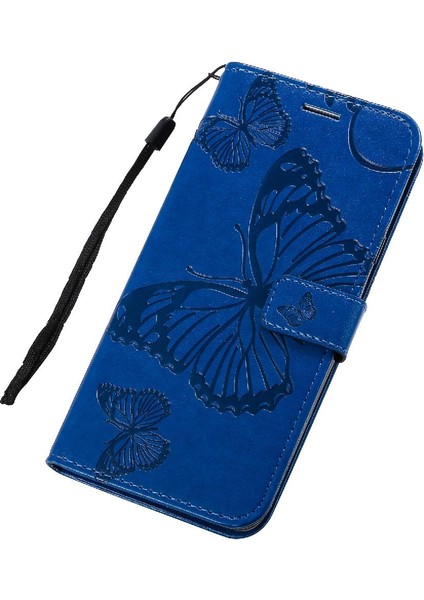 Bdt Shop Samsung Galaxy A20S Darbeye Kapak Için Flip Case Kart Yuvası Standı ile Pu (Yurt Dışından)