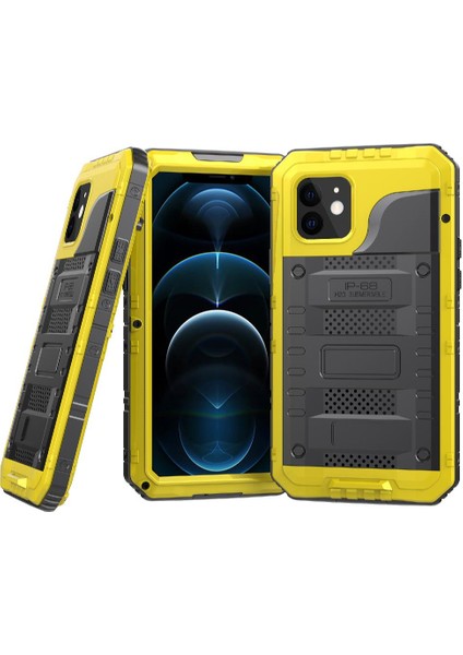 Iphone 12 Için Su Geçirmez Kılıf 12FT Askeri Darbeye Dayanıklı IP68 Su Geçirmez (Yurt Dışından)