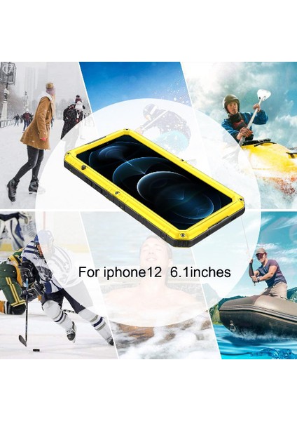 Iphone 12 Için Su Geçirmez Kılıf 12FT Askeri Darbeye Dayanıklı IP68 Su Geçirmez (Yurt Dışından) fiyatları