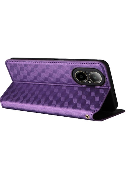 Realme 12 Lite 4g Cüzdan Için Kılıf 3D Desen Kart Yuvaları Tutucu Manyetik (Yurt Dışından)