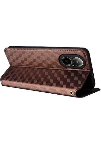 Realme 12 Lite 4g Cüzdan Için Kılıf 3D Desen Kart Yuvaları Tutucu Manyetik (Yurt Dışından)