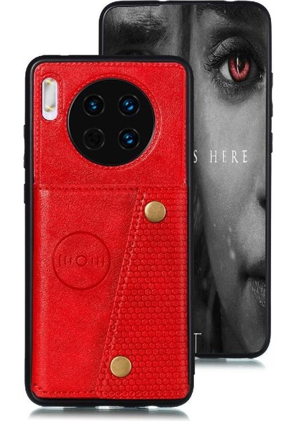 Cüzdan Kılıf Için Huawei Mate 30 Pro Darbeye Koruyucu Kickstand Buit In (Yurt Dışından)