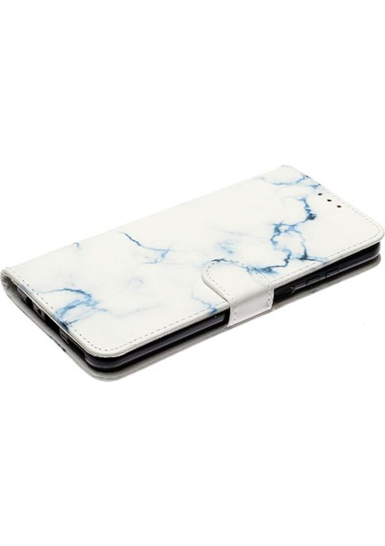 Samsung Galaxy A12 Kart Yuvaları Tutucu Mermer Desen Manyetik Için Flip Case (Yurt Dışından) modelleri