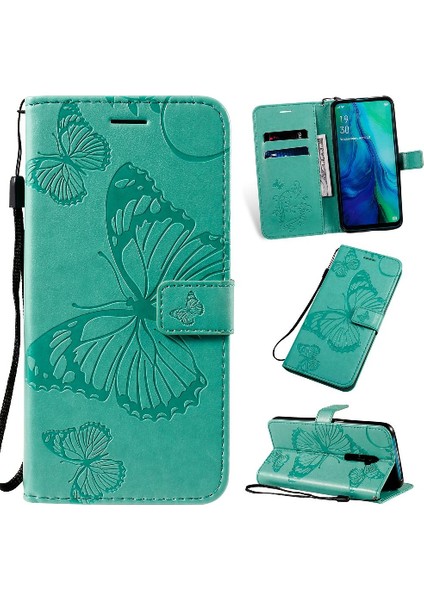 Kart Yuvası Standı Pu ile Oppo 10X 10X Zoom Darbeye Dayanıklı Kapak Için Flip Case (Yurt Dışından)