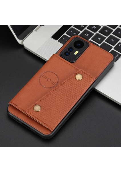 Cüzdan Durumda Xiaomi Redmi Not 12S Cüzdan Durumda Kart Tutucu Kickstand Içinde (Yurt Dışından)