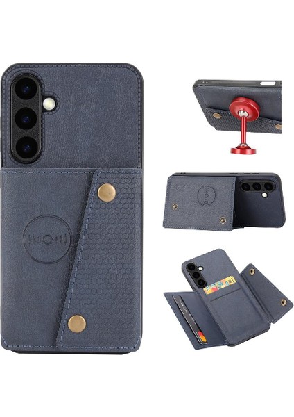 Samsung Galaxy S23 Fe Cüzdan Durumda Kickstand Kart Tutucu Için Cüzdan Durumda (Yurt Dışından)