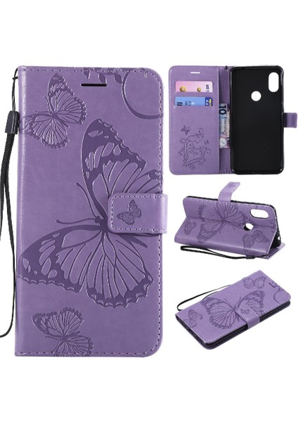 Xiaomi Redmi Not 6 Pro Darbeye Kapak Için Flip Case Kickstand ile (Yurt Dışından)