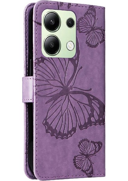 Xiaomi Redmi Not 13 Için Flip Case 4g Flip Kickstand Pu Deri Darbeye (Yurt Dışından)