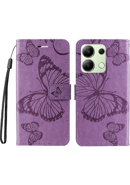 Xiaomi Redmi Not 13 Için Flip Case 4g Flip Kickstand Pu Deri Darbeye (Yurt Dışından)