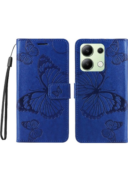 Xiaomi Redmi Not 13 Için Flip Case 4g Flip Kickstand Pu Deri Darbeye (Yurt Dışından)