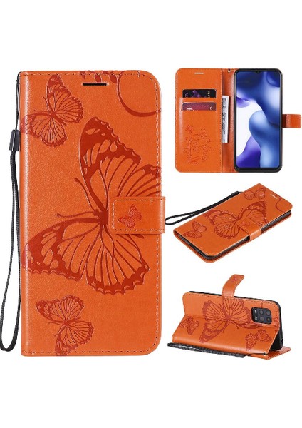 Xiaomi 10 Lite 5g Flip Case Kickstand Manyetik Kapak Pu Deri (Yurt Dışından)