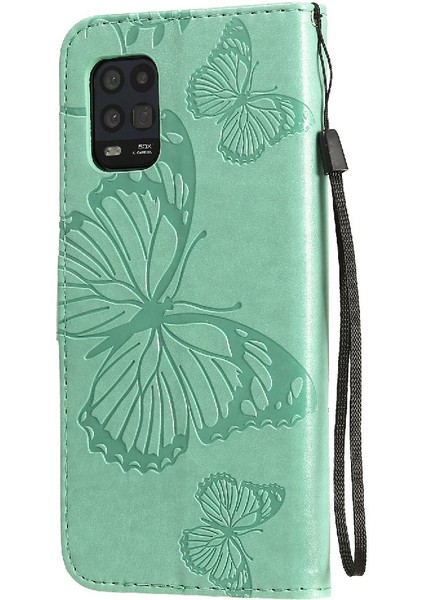 Xiaomi 10 Lite 5g Flip Case Kickstand Manyetik Kapak Pu Deri (Yurt Dışından)