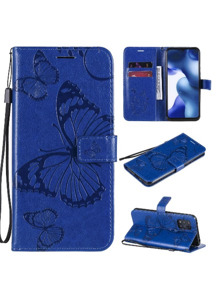 Xiaomi 10 Lite 5g Flip Case Kickstand Manyetik Kapak Pu Deri (Yurt Dışından)