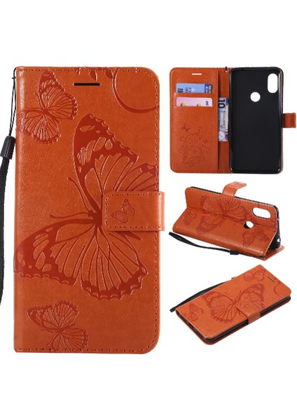 Xiaomi Redmi Not 6 Pro Darbeye Kapak Için Flip Case Kickstand ile (Yurt Dışından)