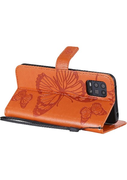Xiaomi 10 Lite 5g Flip Case Kickstand Manyetik Kapak Pu Deri (Yurt Dışından)