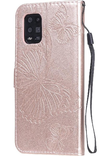 Xiaomi 10 Lite 5g Flip Case Kickstand Manyetik Kapak Pu Deri (Yurt Dışından)