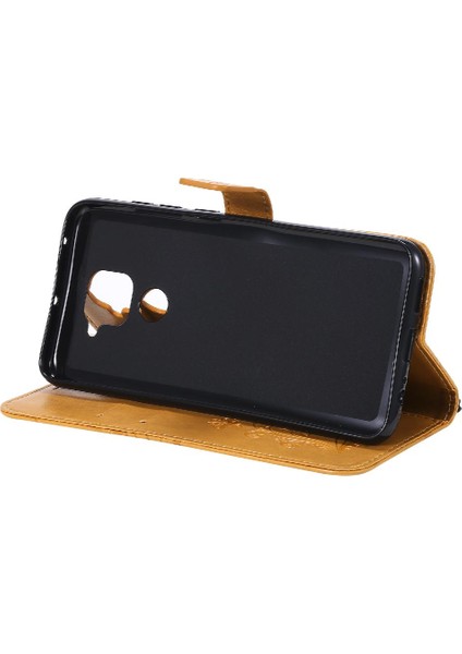 Xiaomi Redmi Not 9 Için Flip Case Kart ile 4g Darbeye Kapak Pu Deri (Yurt Dışından)