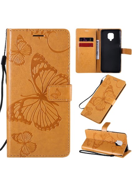 Xiaomi Redmi Not 9 Için Flip Case Pro/kart Yuvası Standı ile 9s Manyetik Pu (Yurt Dışından)