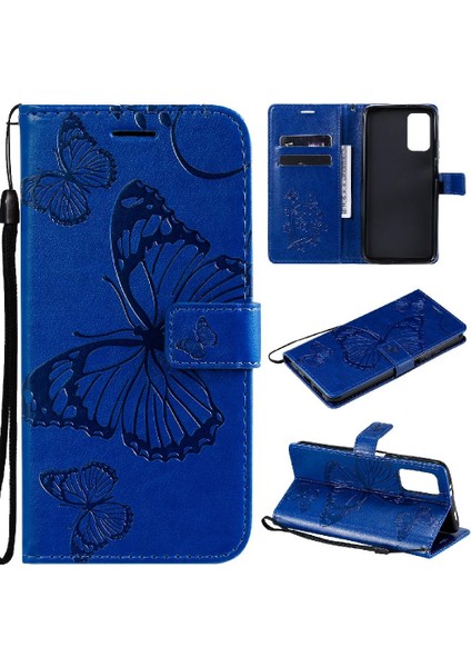 Xiaomi Redmi 9t Pu Deri Flip Case Kickstand Darbeye Kapak (Yurt Dışından)