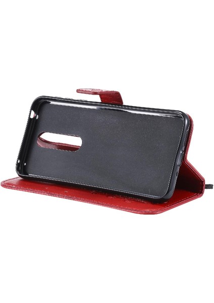 Nokia 7.1 Için Flip Case Pu Deri Flip Kickstand Manyetik Kapak Kapak (Yurt Dışından) fırsatları