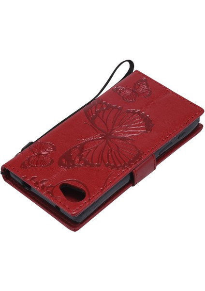 Sony Xperia Z5 Mini Flip Kickstand Pu Deri Manyetik Kapak Için Flip Case (Yurt Dışından) modelleri