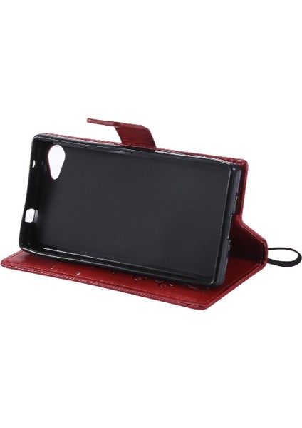 Sony Xperia Z5 Mini Flip Kickstand Pu Deri Manyetik Kapak Için Flip Case (Yurt Dışından) fırsatları