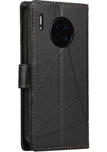 YH Market Huawei Mate 30 Için Flip Case Kickstand Üç Kart Yuvaları Şok Emici (Yurt Dışından)