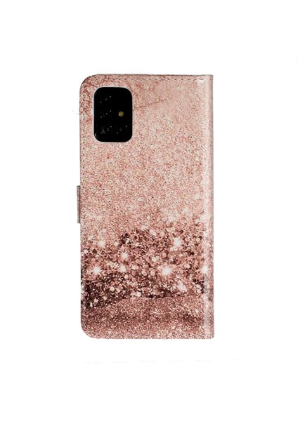 Samsung Galaxy A71 4g Manyetik Tam Koruma Mermer Kart Için Flip Case (Yurt Dışından)