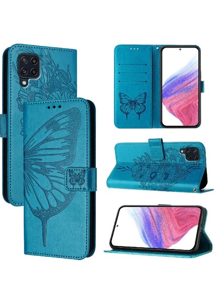 Samsung Galaxy M22 Flip Kapak Manyetik Premium Deri Kabartma (Yurt Dışından) indirimleri
