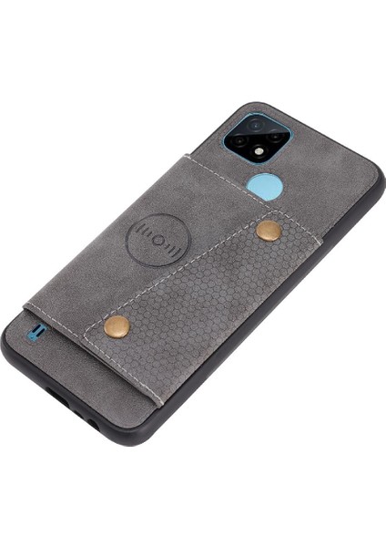 Cüzdan Durumda Realme C21 Buit Demir Darbeye Koruyucu Kickstand (Yurt Dışından) indirimleri