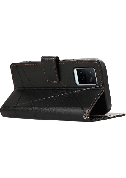 Vivo Y21 Kickstand Darbeye Şok Emici Üç Kart Için Flip Case (Yurt Dışından) indirimleri