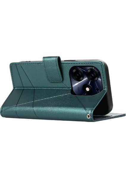 Tecno Spark 10 Pro Için Flip Case Darbeye Üç Kart Yuvaları Şok (Yurt Dışından)