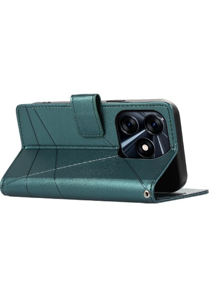 Tecno Kıvılcım 10 Şok Emici Üç Kart Yuvaları Kickstand Için Flip Case (Yurt Dışından)